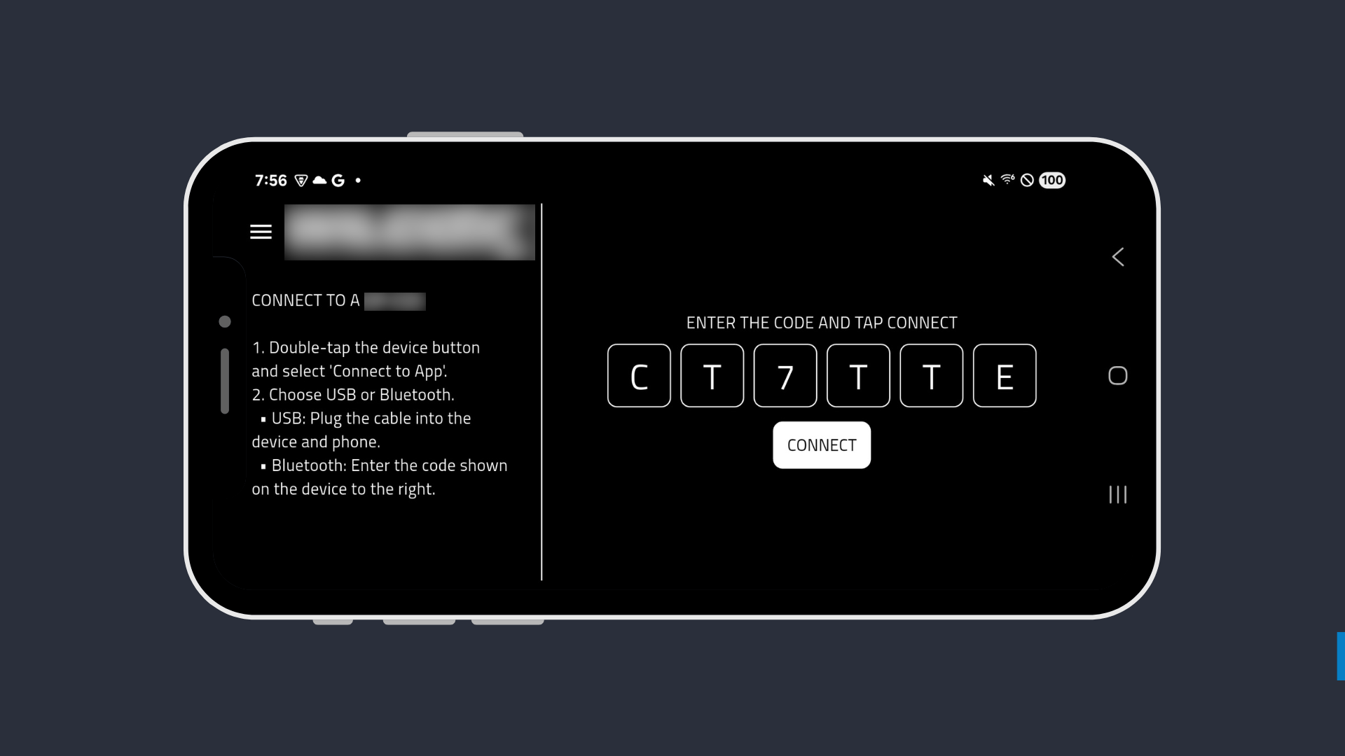 Weapon reticle app screen 1